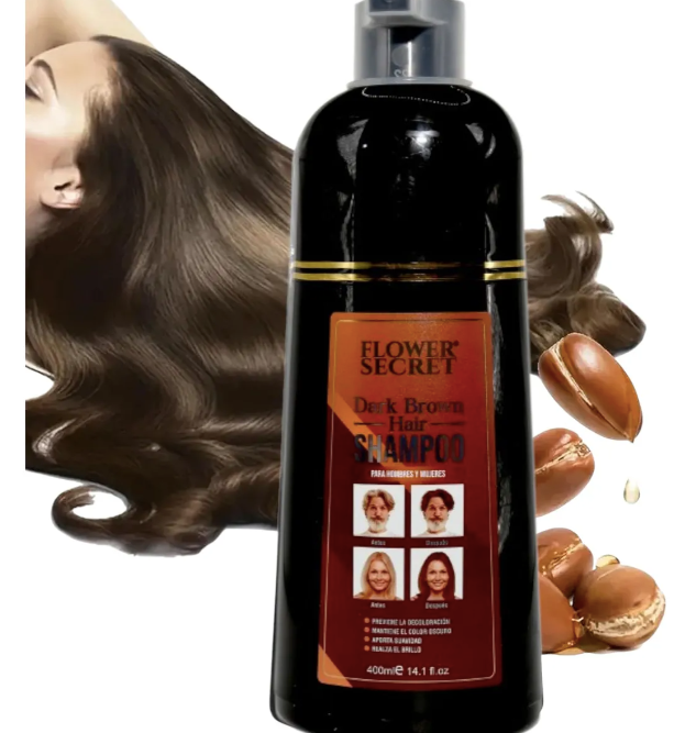 SHAMPOO PINTA CANAS FLOWER SECRET 400 ML PURETONE