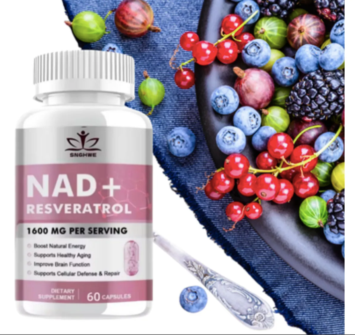 NAD+RESVERATROL 60 CAPSULAS