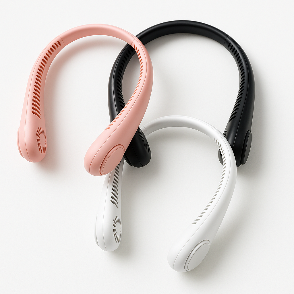 AirHalo™ - Ventilador de Cuello Portátil Recargable