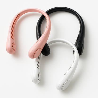 AirHalo™ - Ventilador de Cuello Portátil Recargable