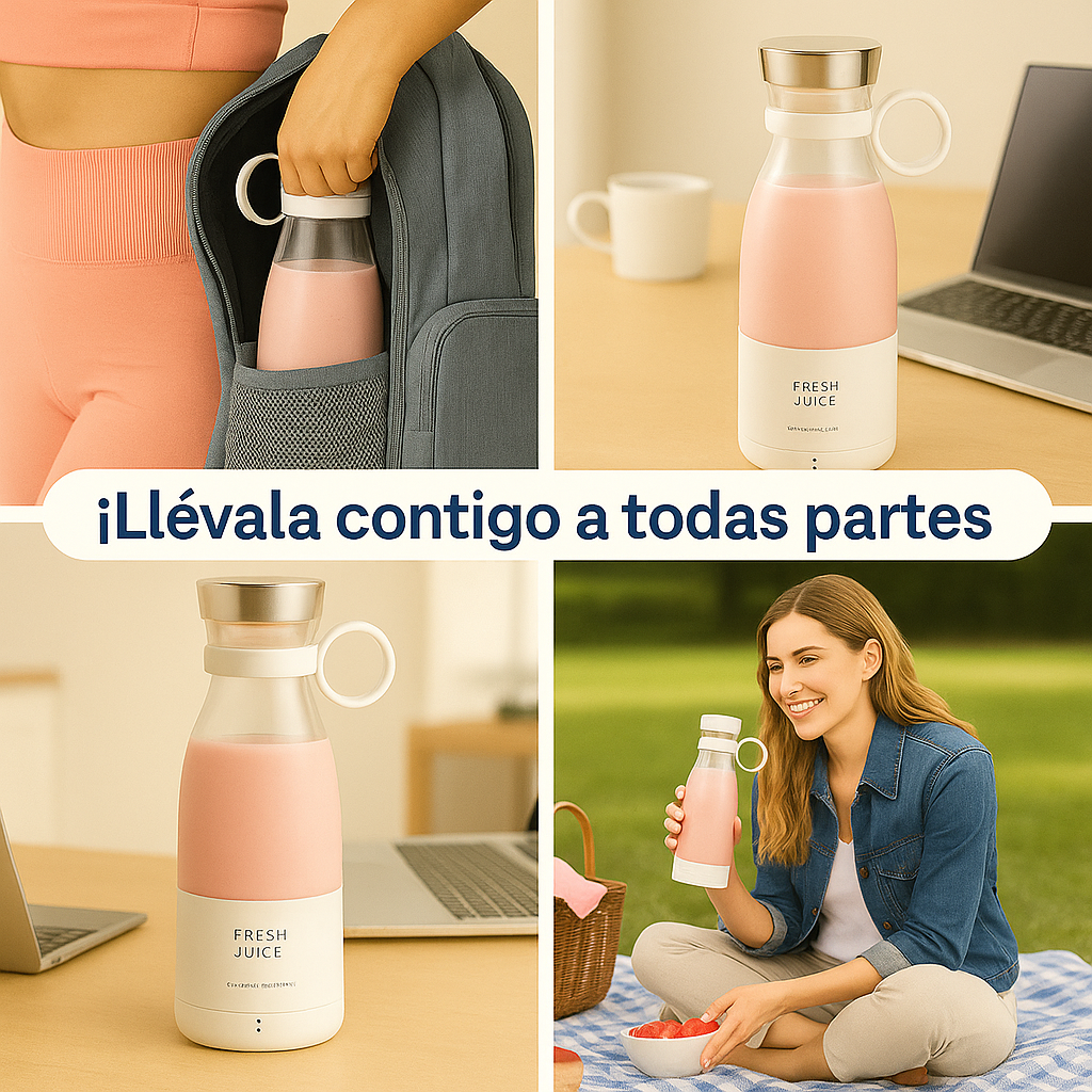 SmoothSip™ - Batidora Portátil Juice