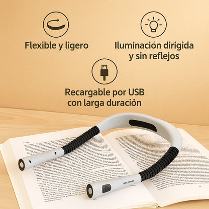 Luz de lectura manos libres – NeckBright™
