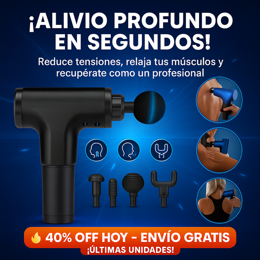 Pistola De Masaje Electrica REVIBE