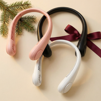 AirHalo™ - Ventilador de Cuello Portátil Recargable