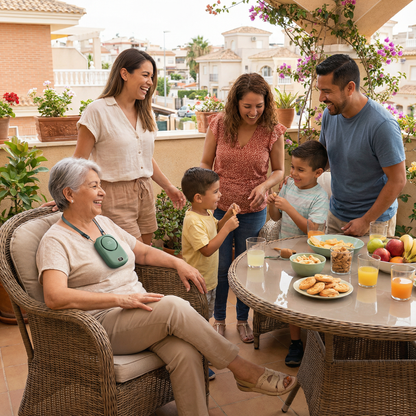 CoolBand™ - Ventilador recargable colgante